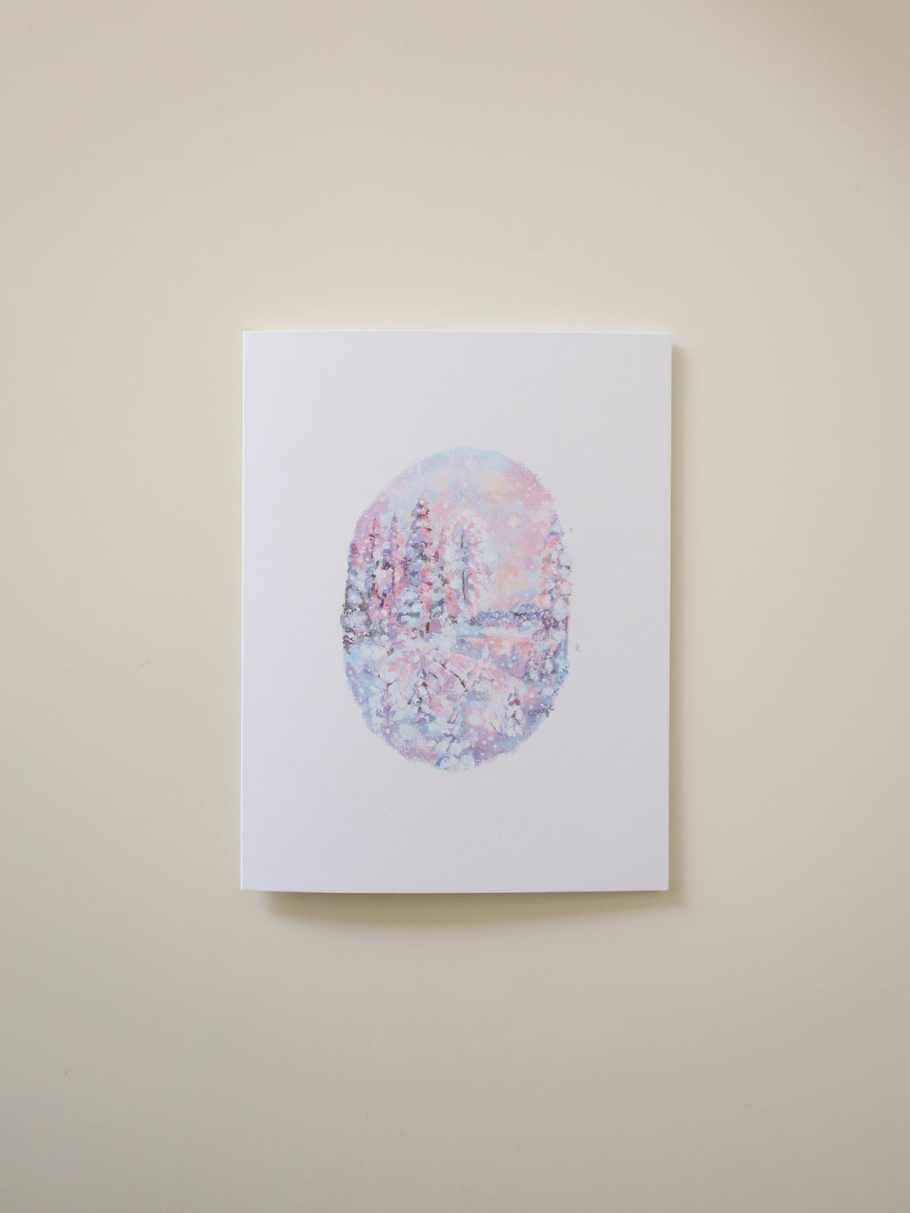 Winter in the Golden Age Greeting Card