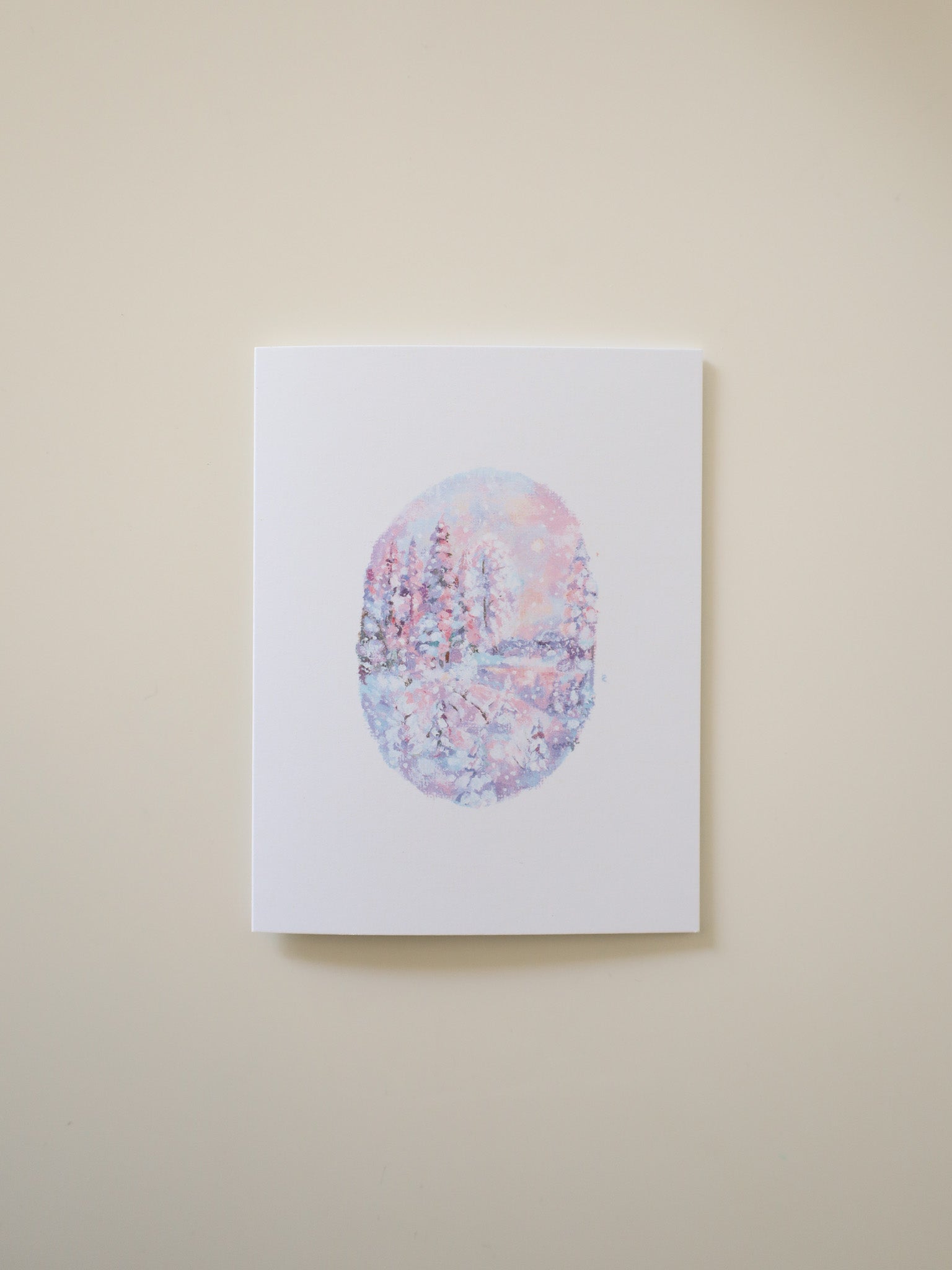 Winter in the Golden Age Greeting Card