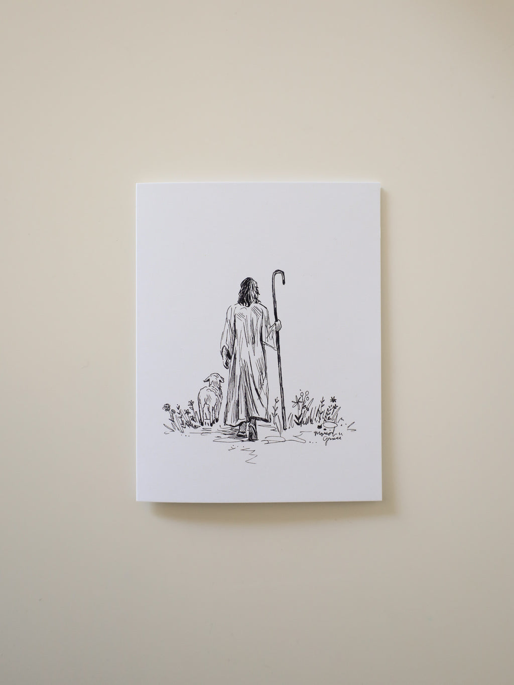 The Shepherd Greeting Card