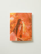 Fall Girl Greeting Card